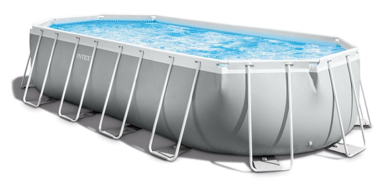 Acheter le kit piscine tubulaire Intex, modèle ovale pour le jardin 26798np guide comparatif des prix des pisciniste, faire son choix.