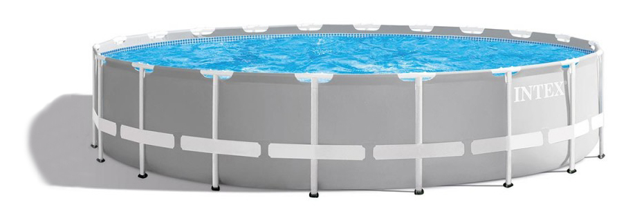 Guide des meilleures tailles de piscine tubulaire pour s'équiper en été, voir la référence 26756np prism frame ronde, les meilleurs produits INTEX