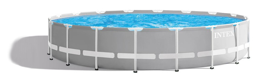 Le meilleur site pour commander une piscine tubulaire Intex, bassin 26732np prism frame ronde, informations, caractéristique du produit.