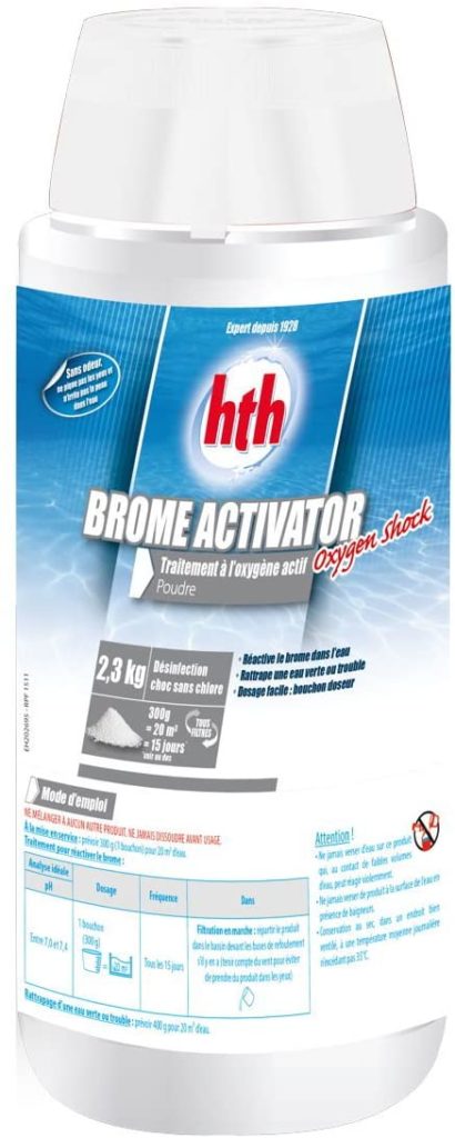 Oxygène Actif Shock par Hth vendu en Poudre guide spécialisé explication pour traiter sa piscine