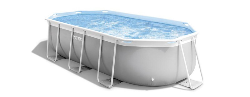 Piscine à tube ovale, Intex 26794n à acheter en kit gamme prism frame. Présentation des meilleures marques, prix, tailles