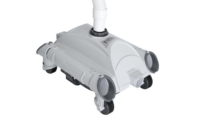 Robot piscine Intex pour le nettoyage de fond hors-sol tubulaire et autoportante