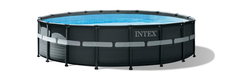 Ultra XTR 26326gn kit de piscine tubulaire ronde, meilleure marque Intex, splendid équipement, résistant en hiver pour équiper un jardin