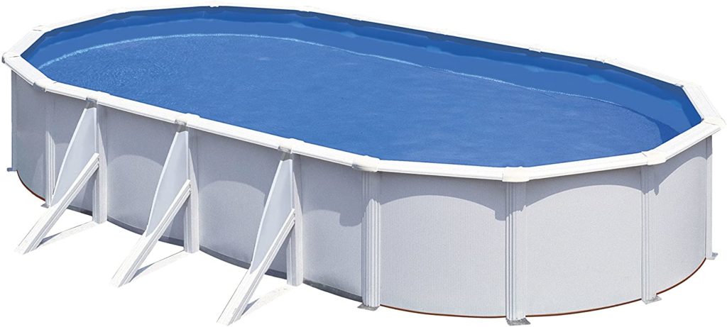 Piscine acier ovale Gre Fidji 7,3 x 3,75 x 1,2 m